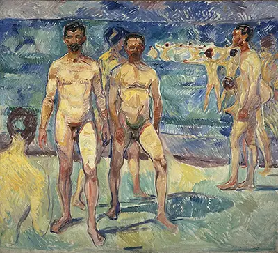 Bathing Men Edvard Munch